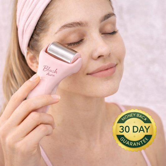 Blush Aura™ Ice Roller – Wake Up Your Skin Instantly